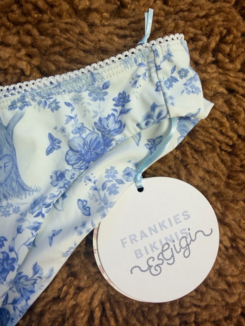 Frankies Bikinis x Gigi Hadid Dawson Bottoms Swimwear Bathing suit Bikini XL - Picture 5 of 11